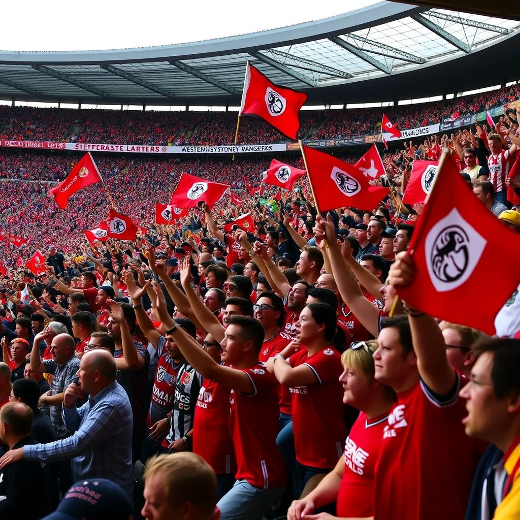 开运体育网页版-西悉尼流浪者球迷现场助威，球队斗志昂扬